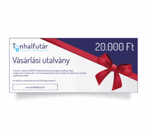 Tonhalfutár vásárlási utalvány 20.000 Ft értékben