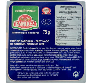 Ramirez szardínia pástétom, 75 g