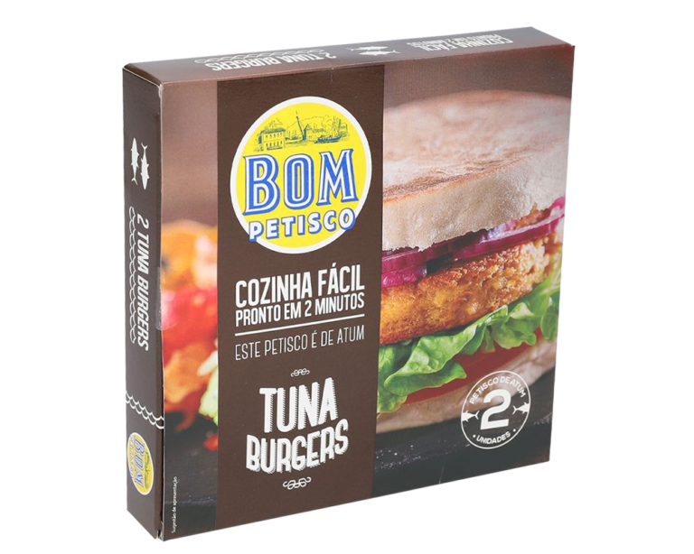 Bom Petisco tonhalburger, 2x75 g