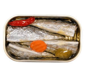 Minerva szardínia csípős olívaolajban zöldségekkel