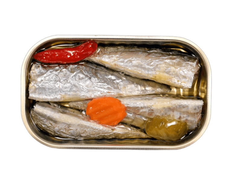 Minerva szardínia csípős olívaolajban zöldségekkel