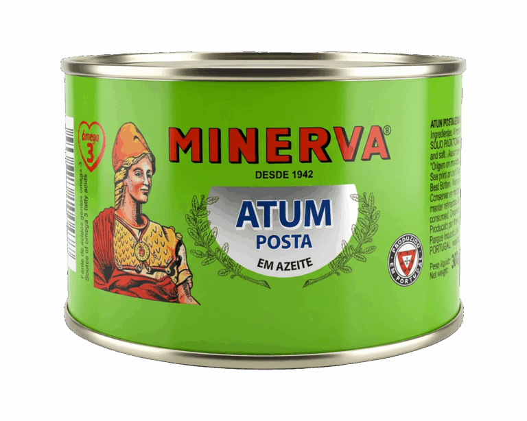 Minerva tonhalfilé olívaolajban