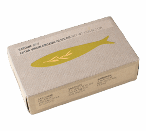 Maria Organic vad szardínia extra szűz BIO olívaolajban, 120 g