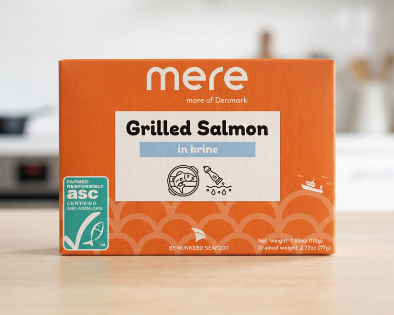 Mere natúr grillezett lazac filé, 110 g